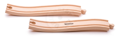 Woody Příslušenství k dráze ´´Koleje k nádraží-nadjezd´´, 2ks_(1)