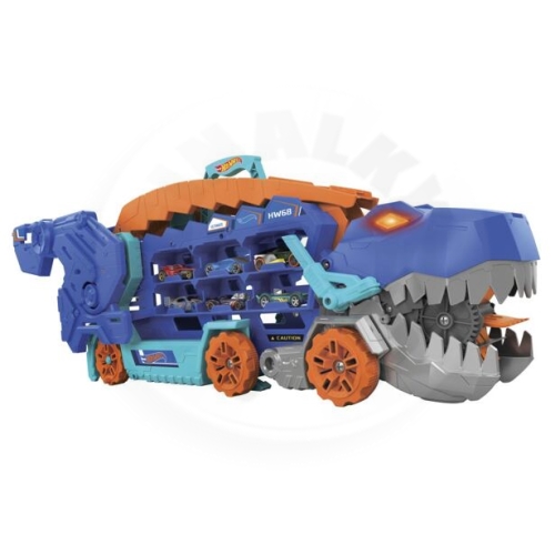 Mattel Hot Wheels CITY T-REX TAHAČ SE SVĚTLY A ZVUKY