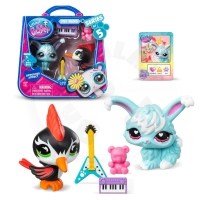 Littlest Pet Shop Serie 5 - 2 figurky Punk and Pastel
