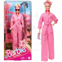 Mattel Barbie: The Movie Sběratelská panenka Margot Robbie jako Barbie v růžové kombinéz