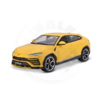 Bburago - Auta HOBBY, Lamborghini Urus, žlutá, 1:18