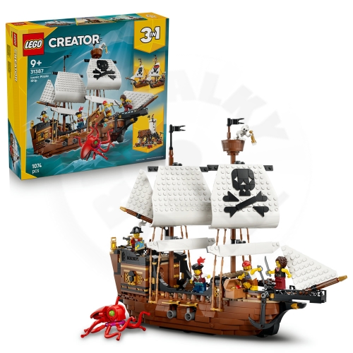 LEGO® Creator 31387 Kultovní pirátská loď_(1)