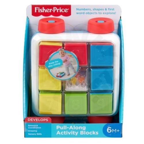 Fisher Price – tahací bloky (GJW10)