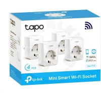 TP-link Tapo P100, WiFi chytrá zásuvka, 10A - 4 kusy TP-link Tapo P100, WiFi chytrá zásuvka, 10A - 4 kusy