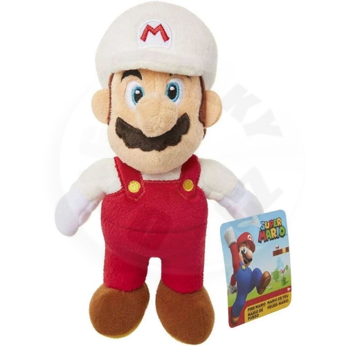 Plyšák Super Mario 19 cm Fire Mario (1)