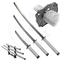 Sada samurajských mečů "WHITE - ADVANCED"