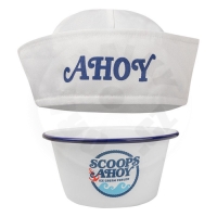 Stranger Things Ice Cream Bowl with Sailor Hat Scoops Ahoy