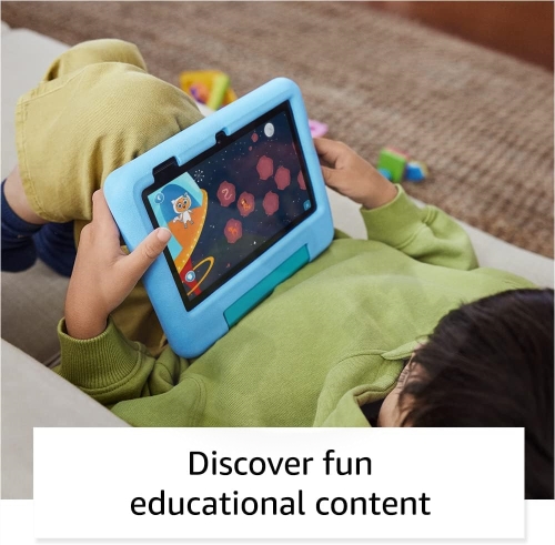Amazon Fire 7 Kids - dětský tablet, 32 GB (2022) - červená (1)