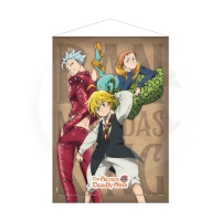 WallScroll - The Seven Deadly Sins: Ban, Meliodas &amp; King 50 x 70 cm