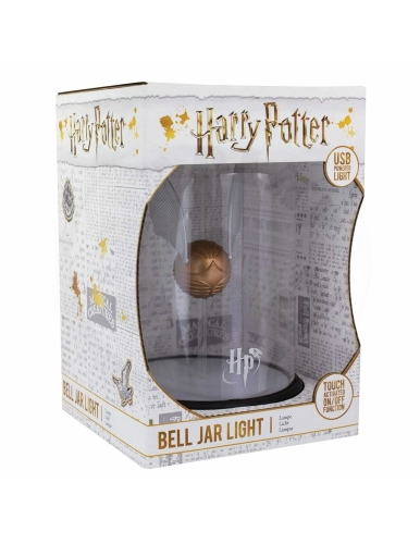 Lampička - Harry Potter zlatonka ve sklenici 20 cm