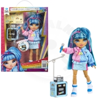 Rainbow High Junior Fashion panenka v rockové kapele - Skyler