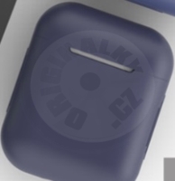Silikonové pouzdro pro Apple AirPods - tmavě modrá