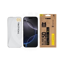 Tactical Glass Shield 5D sklo pro Apple iPhone 16 Pro/17 Black