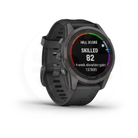 Garmin fenix® 7S Pro – Sapphire Solar Edition 
Carbon Grey DLC Titanium / Black Band