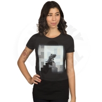 Jinx dámske tričko Minecraft One Wolf Moon