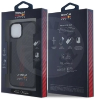 Red Bull silikonový kryt "Carbon Powerbar" s MagSafe pro Apple iPhone 14