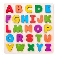 Woody Puzzle ABC- písmena na desce
