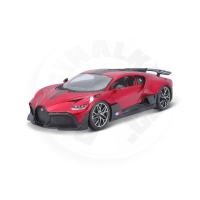 Bburago - Auta HOBBY, Bugatti Divo, červená metalíza, 1:18