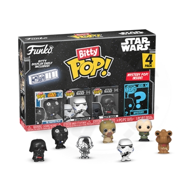Funko Bitty Pop! 4-Pack: Star Wars - Darth Vader a ostatní (1)