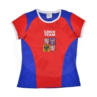 Fanouškovské triko SPORTTEAM® Česká Republika 2, dámské vel. S