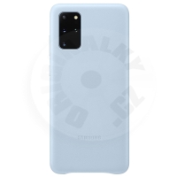 Samsung Kožený zadní kryt S20+ - modrá