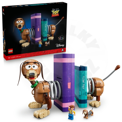 LEGO® - Disney 43301 Knižní zarážky: Slinky z filmu Toy Story_(1)