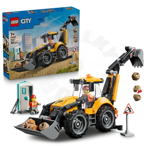 LEGO® City 60480 Žlutý nakladač s rypadlem_(1)