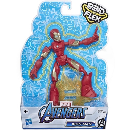 Hasbro Avengers Bend and Flex Iron Man figurka