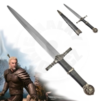 Miniatura Zaklínačova meče/dýka "WITCHER'S MINI STEEL SWORD"