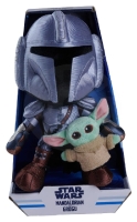 Plyšák - Star Wars Mandalorian Mandalorian &amp; Mini Grogu 25 cm