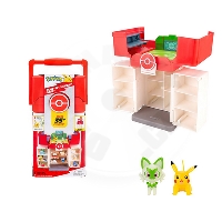 Pokémon - Medium Playset (Play 'N' Display Case with Pikachu &amp; Sprigatito)