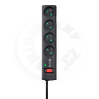 Eaton - přepěťová ochrana 4 zásuvek (230V) - 1m