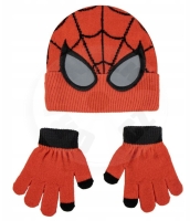 Set čepice a rukavice SPIDERMAN