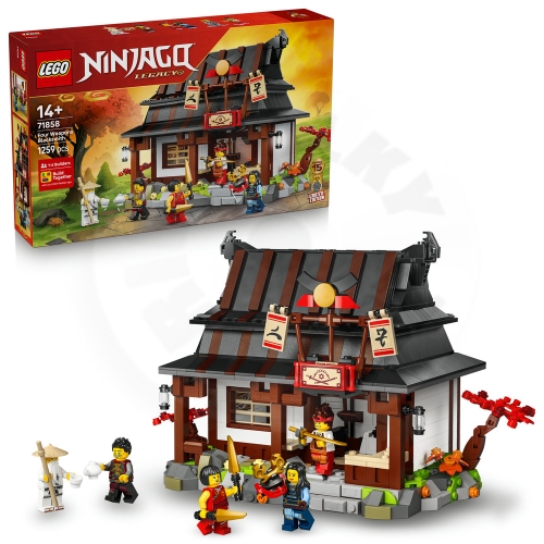 LEGO® NINJAGO® 71858 Kovárna Čtyři zbraně: 15 let NINJAGO_(1)