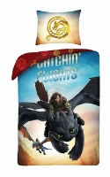 Halantex Povlečení - How to Train Dragon (HTTD-8613BL) 140x200, 70x90