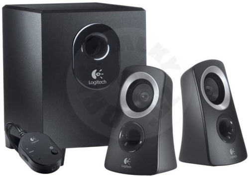 Logitech Z313 2.1 Speaker System - černá