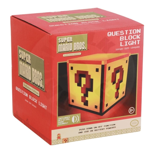 Lampička - Super Mario Bros Otazník