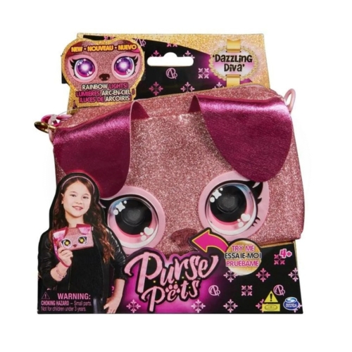 PURSE PETS INTERAKTIVNÍ NÁRAMKOVÁ KABELKA ŠTĚNĚ