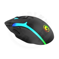 Marvo M729W - černá bezdrátová herní myš, RGB, 8000 DPI (4)