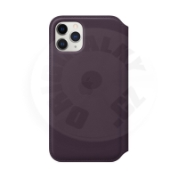 Apple iPhone 11 Pro Leather Folio - Aubergine