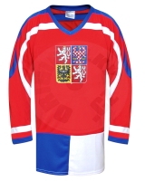 Hokejový dres ČR 1, červený, vel. L
