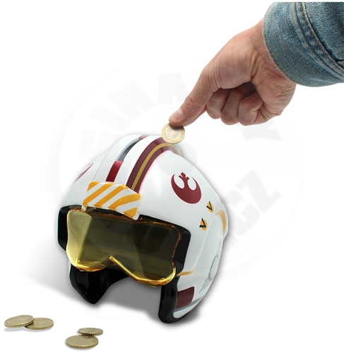 Pokladnička - Star Wars X-Wing helma