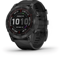 Garmin fenix® 7X – Sapphire Solar Edition
Grey DLC Titanium / Black Band Garmin fenix® 7X – Sapphire Solar Edition
Grey DLC Titanium / Black Band