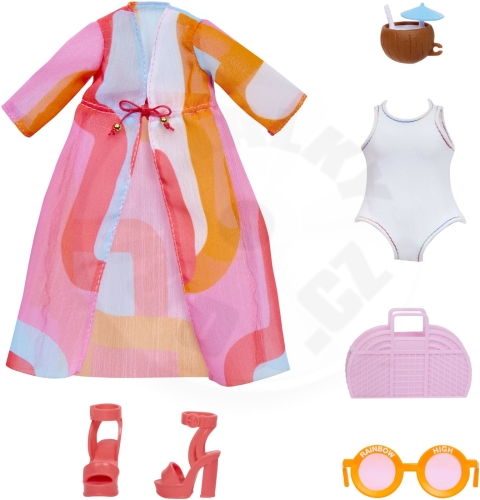 Rainbow High Fashion set Pool Theme - oblečky