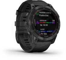 Garmin fenix® 7X – Sapphire Solar Edition
Grey DLC Titanium / Black Band (2)