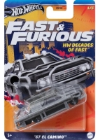 Mattel Hot Wheels Fast &amp; Furious: HW Decades of 
Fast - &#39;67 El Camino Vehicle