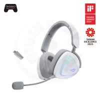 ASUS ROG headset Delta II (tri-mode) - bílá (PC/PS4/PS5)